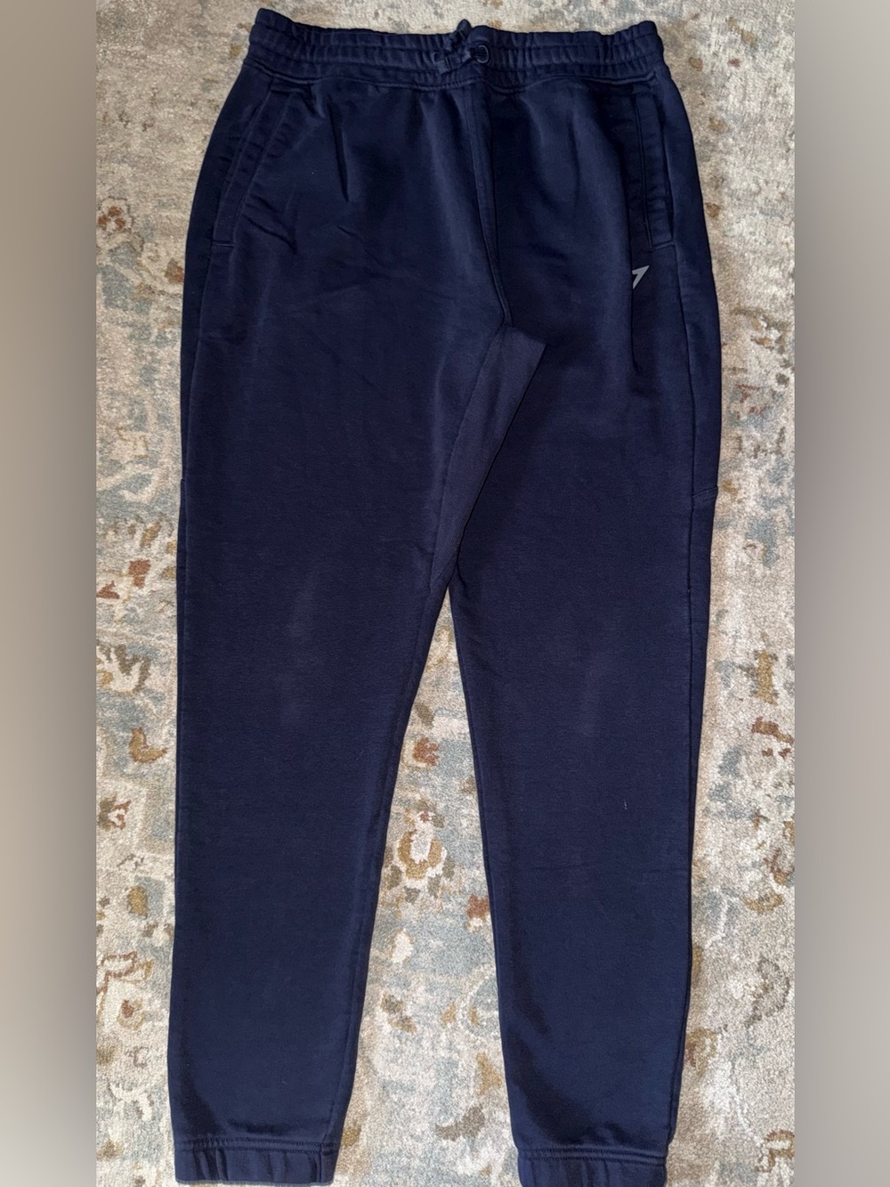 Gymshark Men's Dark Navy Jogger Sweatpants